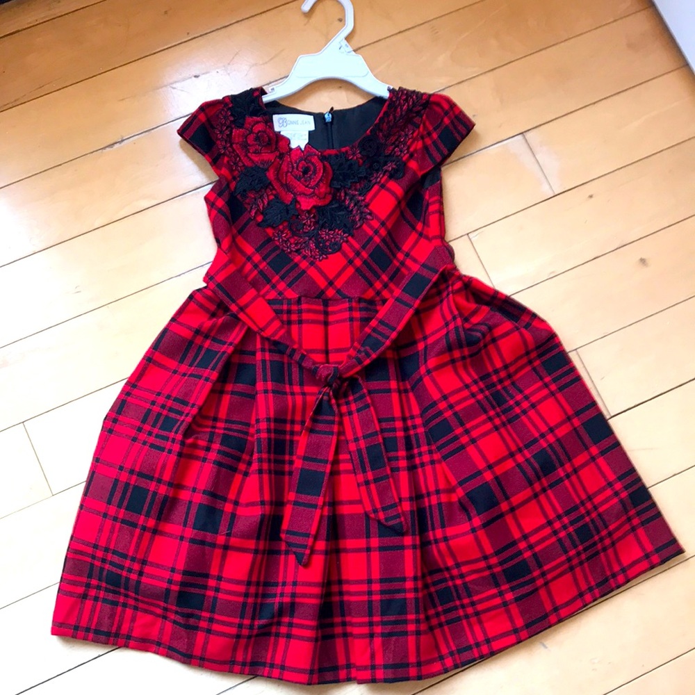Macy’s Red Plaid dress